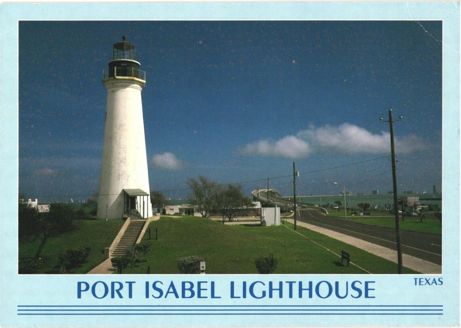 Port Isabel Lighthouse, Built In 1853, Historic Site Port Isabel, Texas Postcard