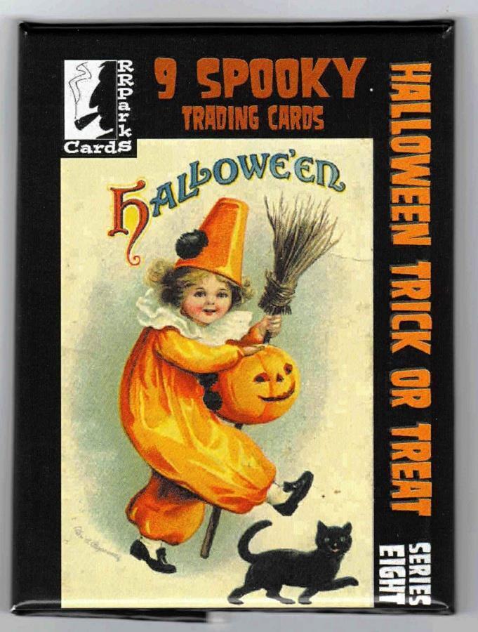 Halloween Trick Or Treat Series 8 Sealed 9- Trading Card Set. RRParks Cards 2020