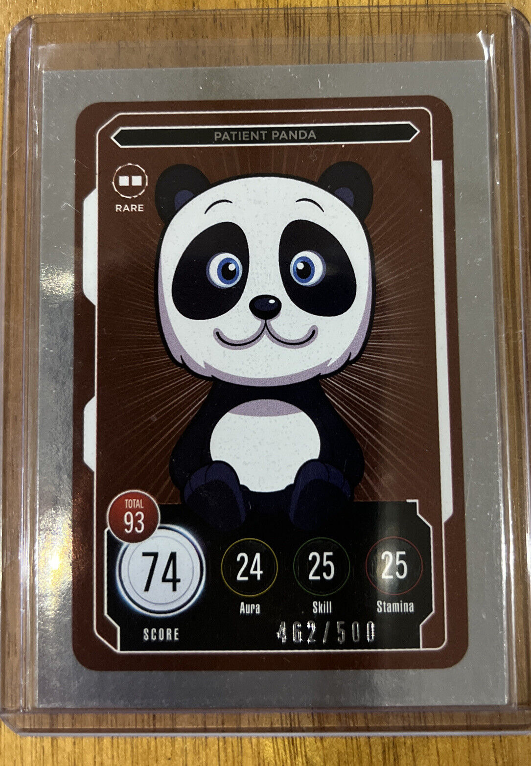 Patient Panda Rare 462/500 Veefriends Series 2 Trading Card Fresh Pull Collect