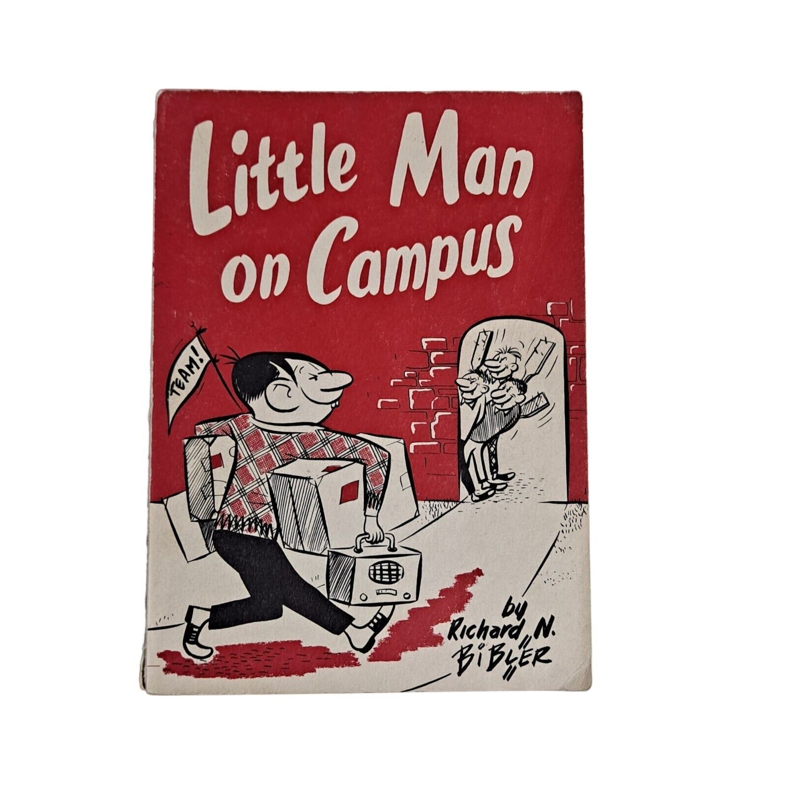 Little Man On Campus Richard Bibler Stanford University 1954 Paperback Comic