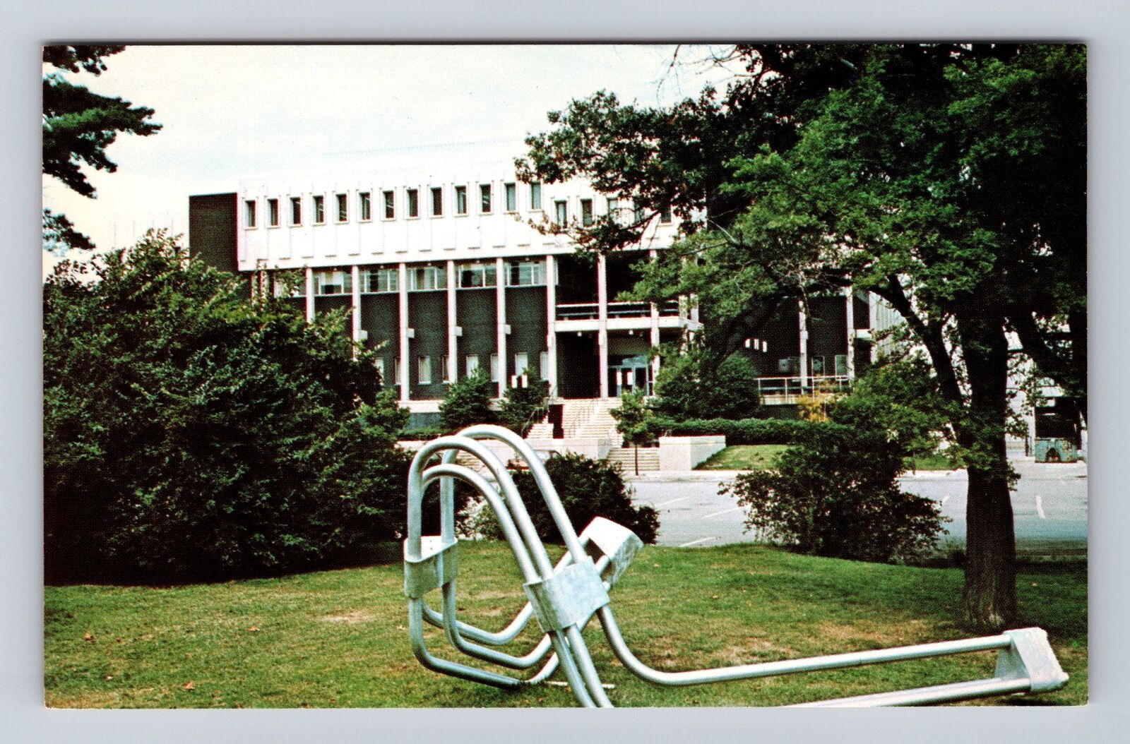 DeKalb IL-Illinois, Visual Arts Building, University, Antique, Vintage Postcard
