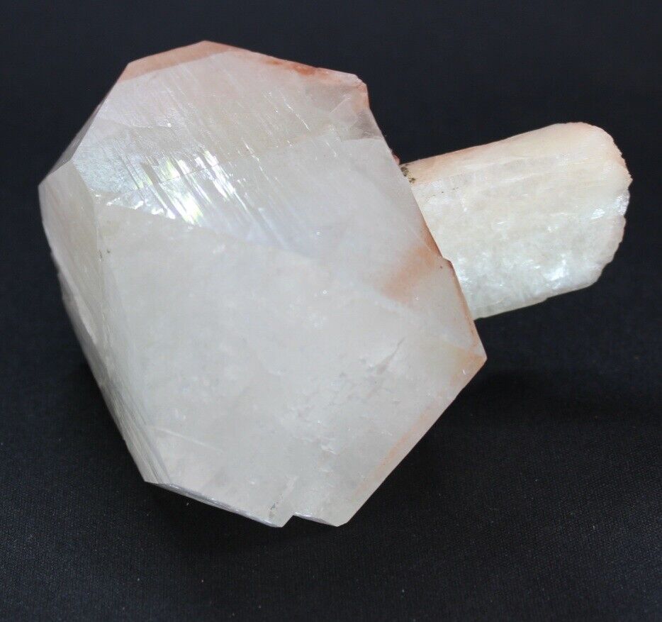 Large Red White Apophyllite Chalcedony Matrix Crystal Rock Raw Gem Mineral 285g