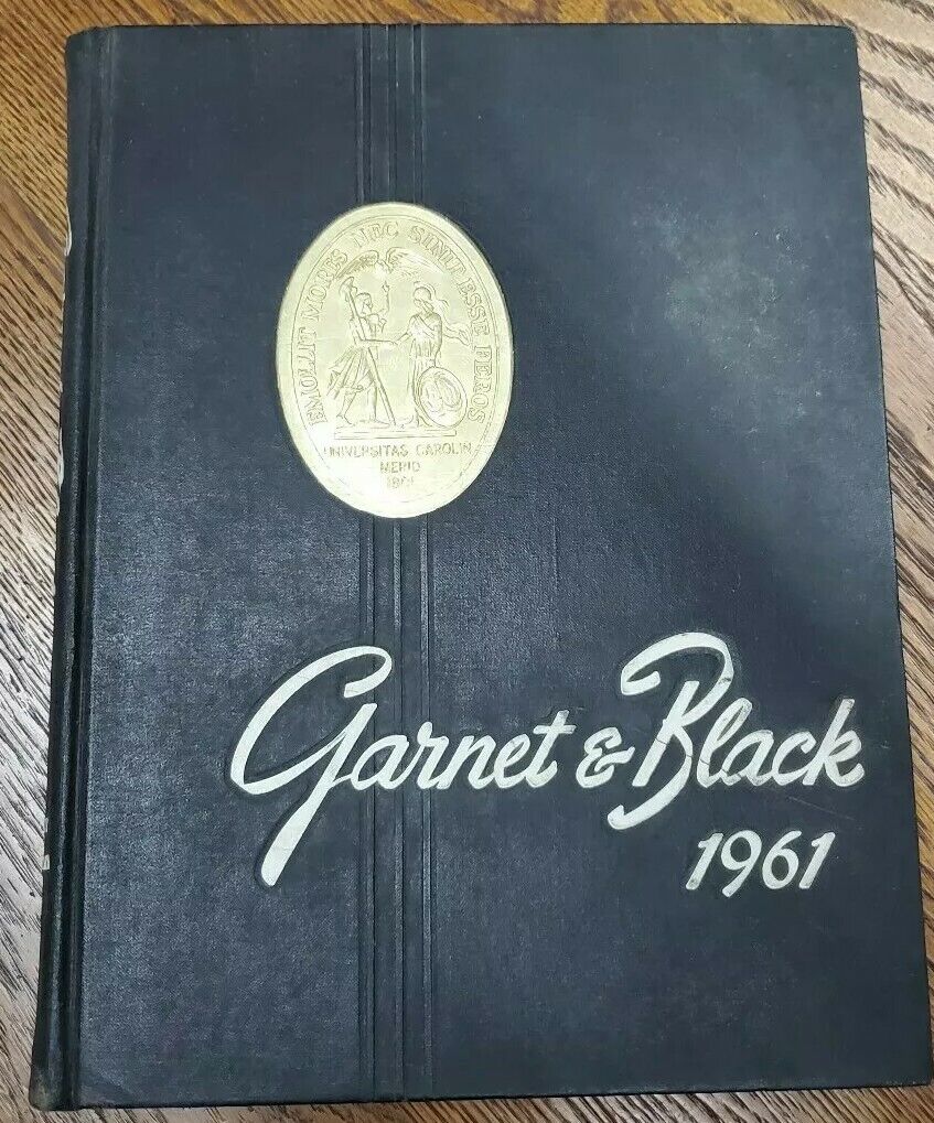 1961 Garnet & Black USC University South Carolina Yearbook Annual Columbia, S.C.