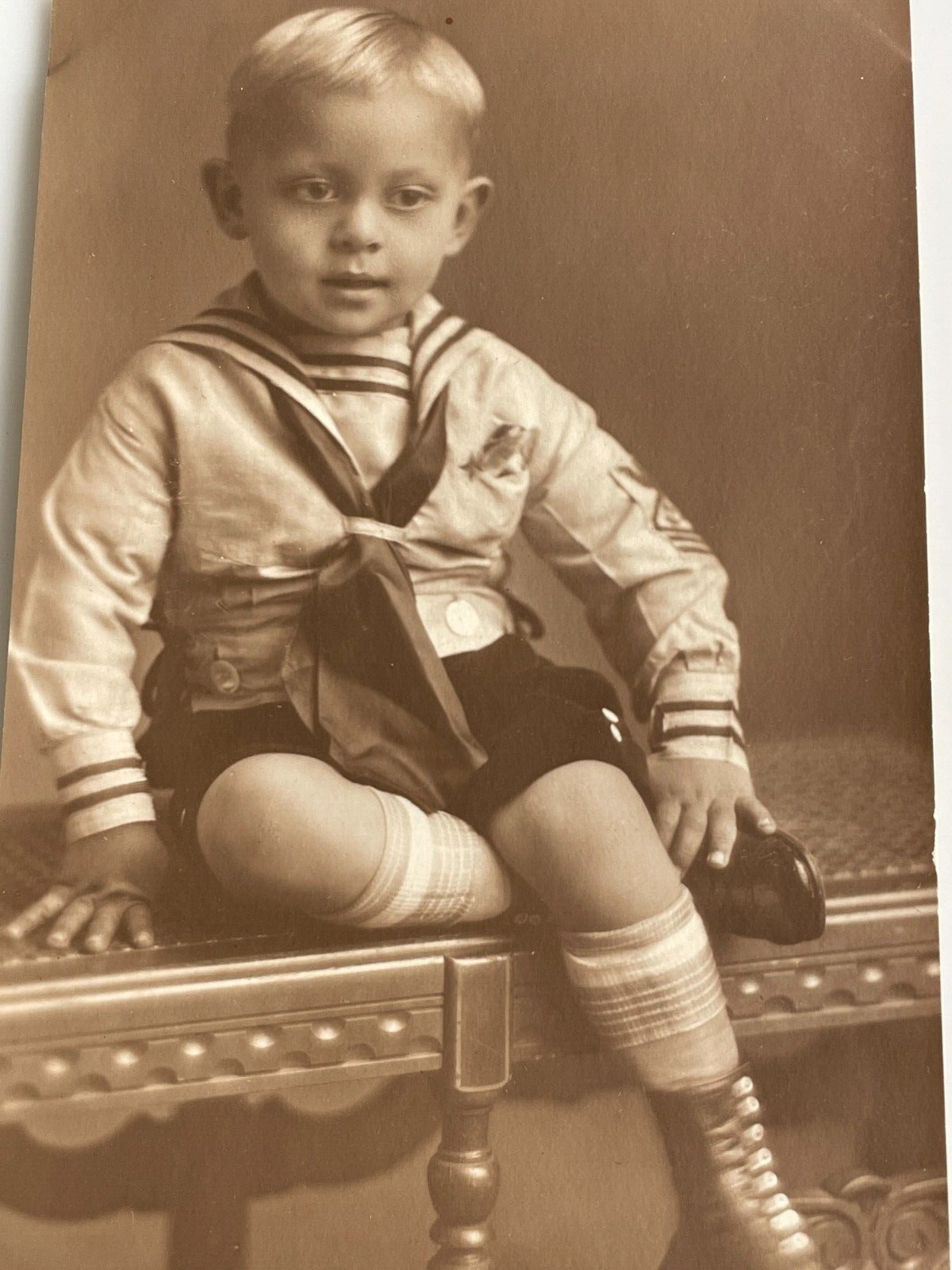 K4 Photograph Boy Sailor Boy 1910-20