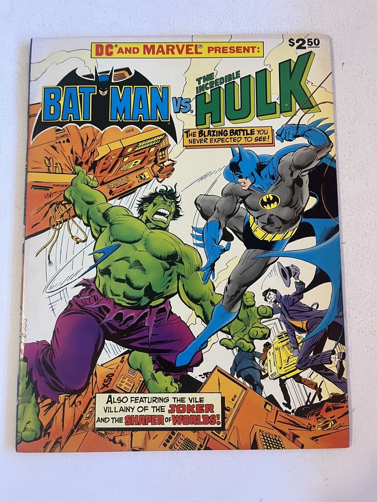 Batman Vs The Incredible Hulk, DC Special Series #27, 1981. High Grade. See Pics