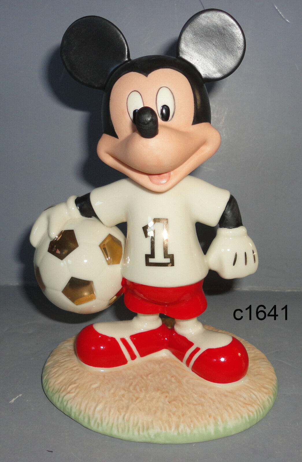 Lenox Disney Soccer Star Mickey New in Box