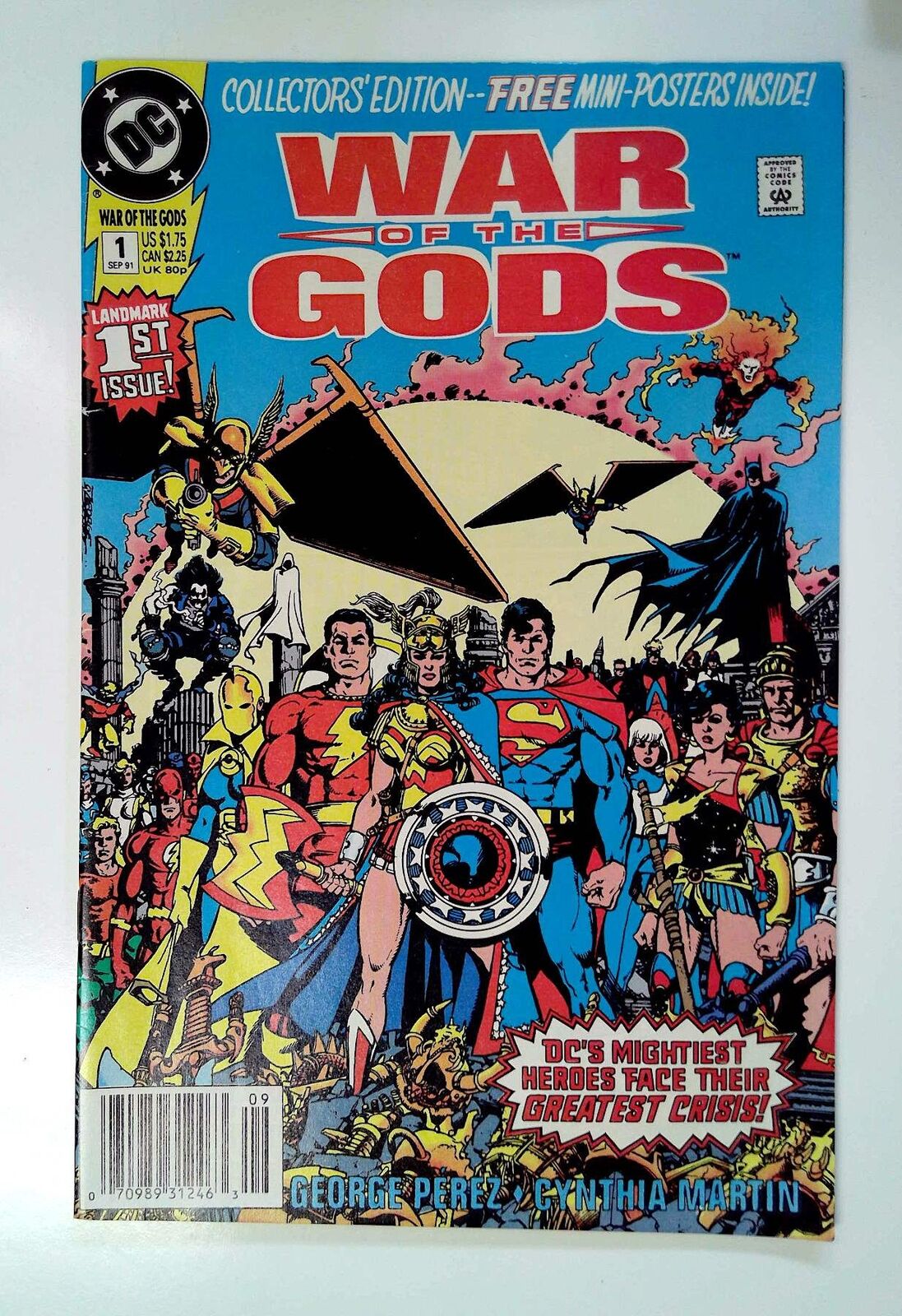 War of the Gods #1 DC Comics (1991) VF Newsstand 1st Print Comic Book