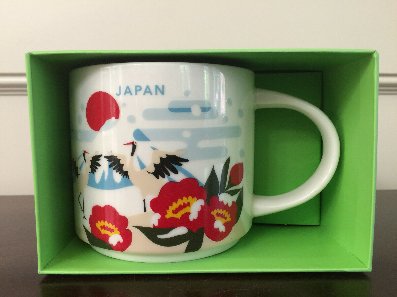 Starbucks YAHC Japan with Cranes You Are Here Collection Coffee Mug