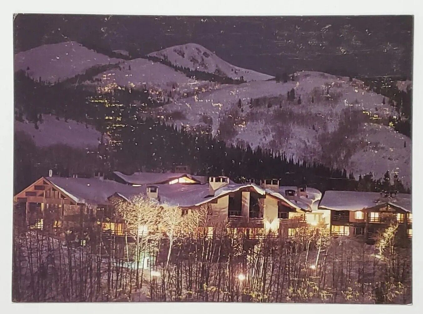 Postcard Stein Eriksen Lodge Olympic Conference Center Deer Valley Ski Resort UT