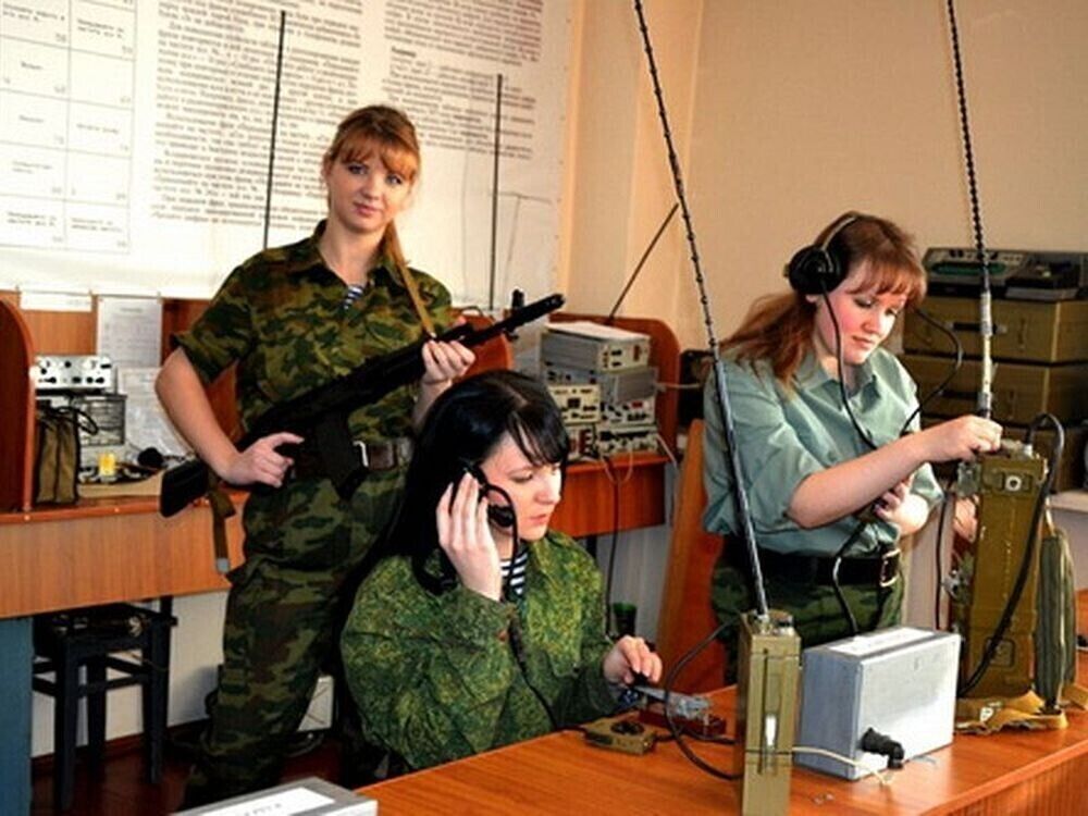 Russian Army Field Summer Olive Blouse Women's Lightweight Long Sleeve Shirt