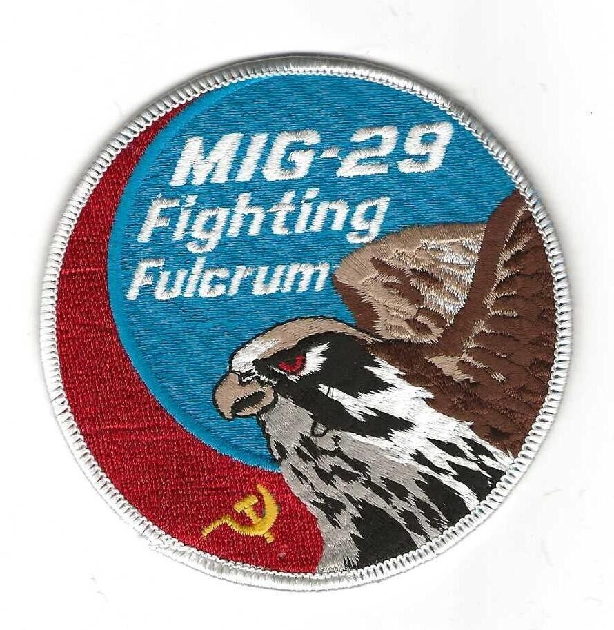 USAF 527th TFTAS MIG-29 FIGHTING FULCRUM patch