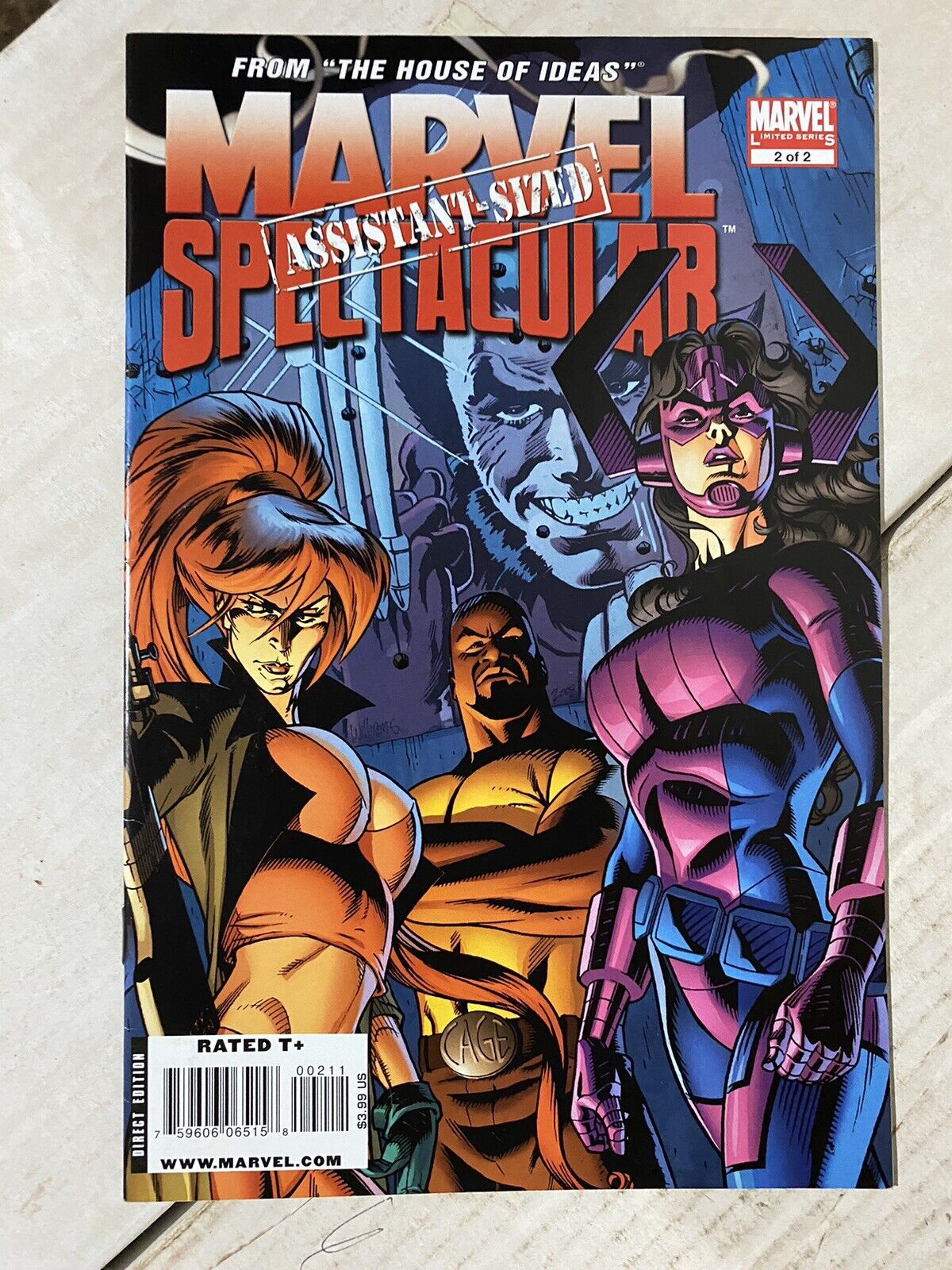 Marvel Assistant-Sized Spectacular 2 (2009) 1st Galacta Bloodstone VF/NM