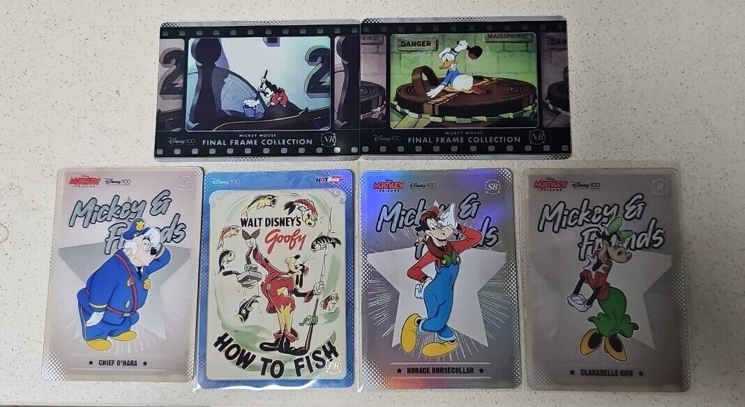 (lot Of 6) MICKEY MOUSE 2023 Kakawow Disney 100 Mickey Friends Vision
