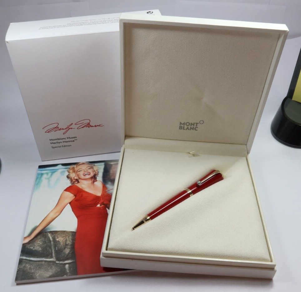 MONTBLANC MUSES - Marilyn Monroe Special Edition Ball Point Pen #47436T