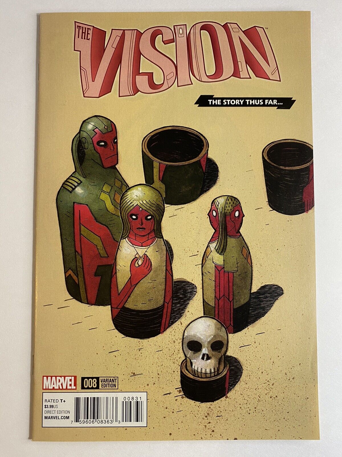 Vision #8 Walta VARIANT | NM- | Victor Mancha | Avengers | Vin, Viv | Marvel