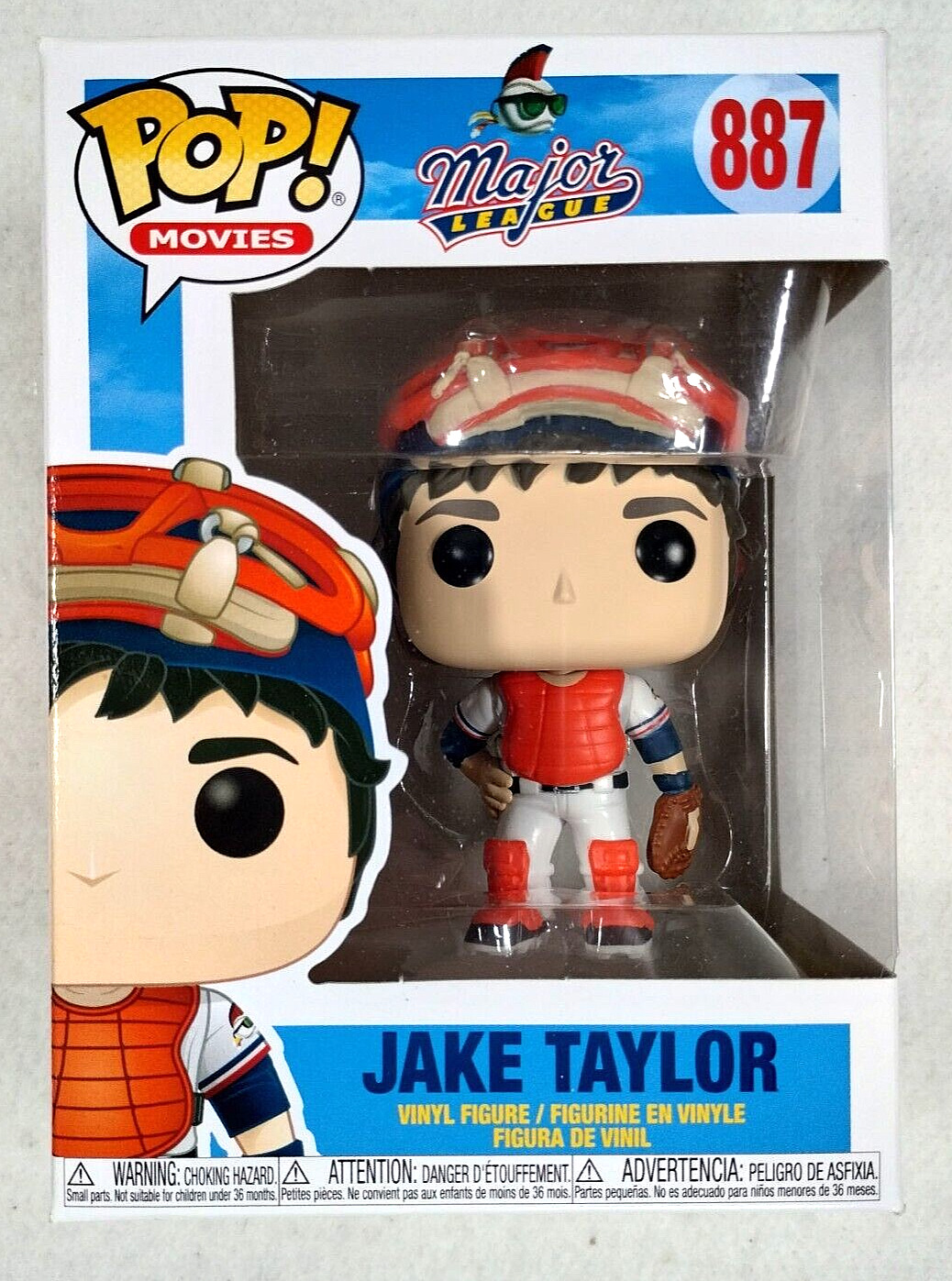 Funko Pop Movies - Major League - Jake Taylor #887 New