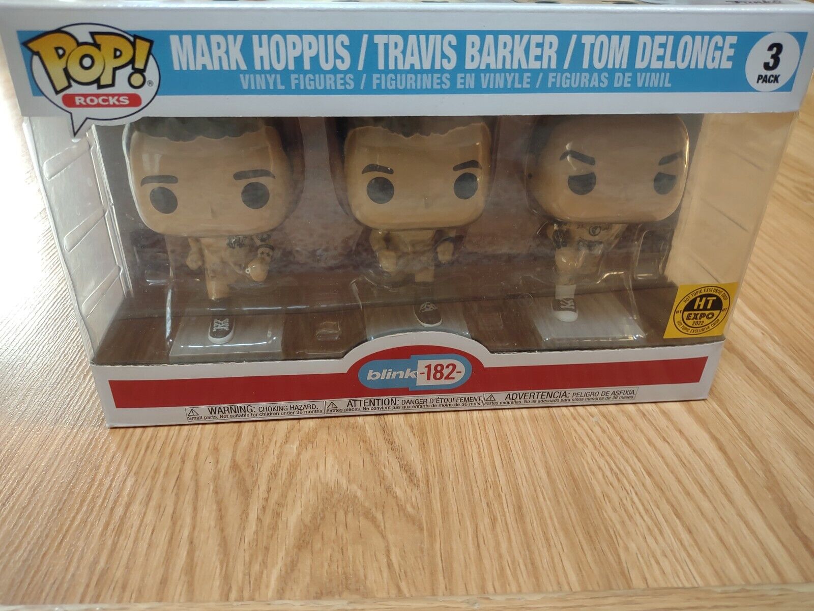 Blink 182 Funko Pop Hot Topic Exclusive Travis Barker Expo 2022 limited lot
