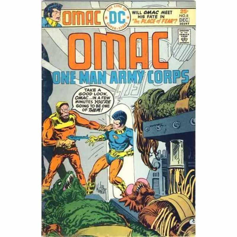 OMAC (1974 series) #8 in Fine condition. DC comics [y|