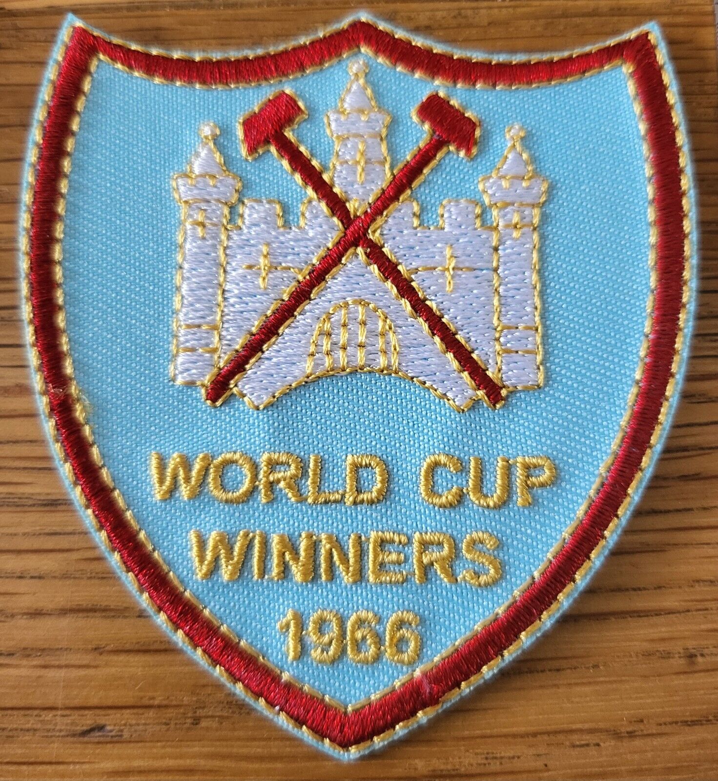 West Ham World Cup Winners 1966 Patch