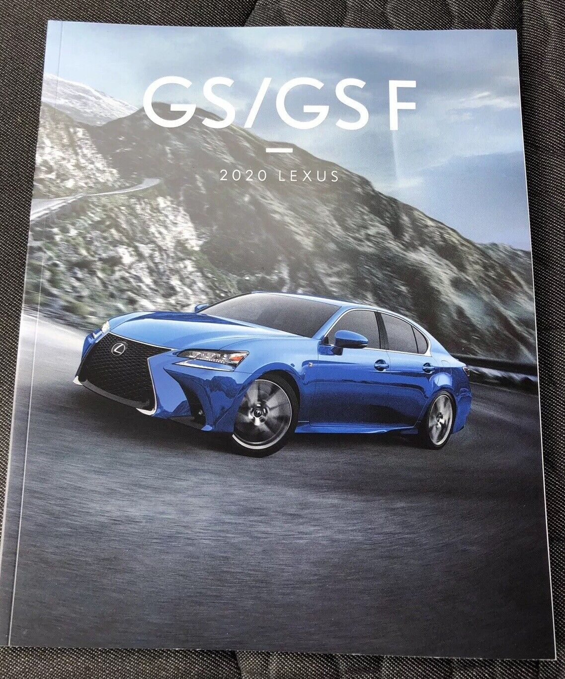 2020 LEXUS GS/GSF 48-page Original Sales Brochure