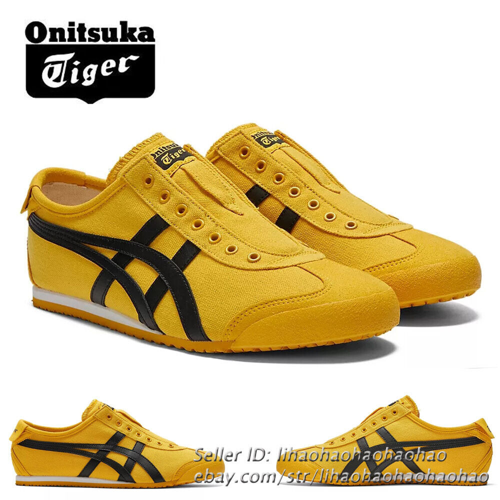 NEW Onitsuka Tiger MEXICO 66 Sneakers Yellow/Black 1183A746-751 Unisex Shoes