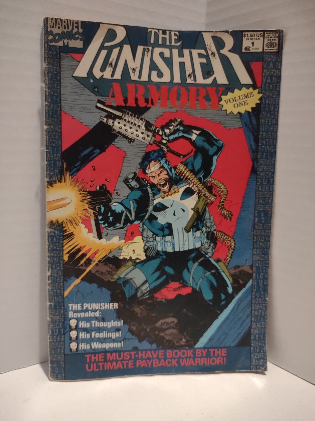 The Punisher Armory #1 May 1990 Marvel Comics Book Volume One Frank Castle