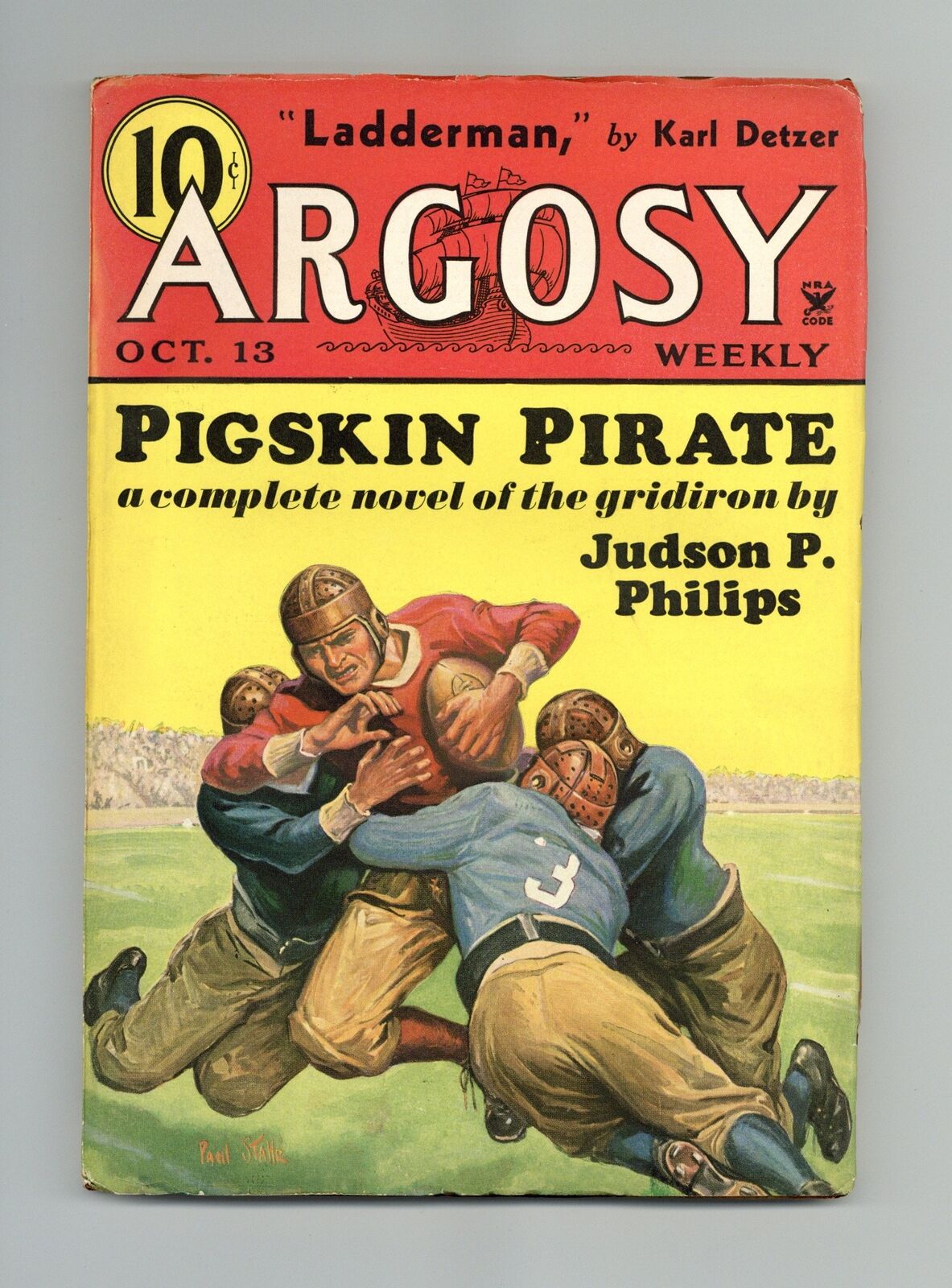 Argosy Part 4: Argosy Weekly Oct 13 1934 Vol. 250 #4 VF