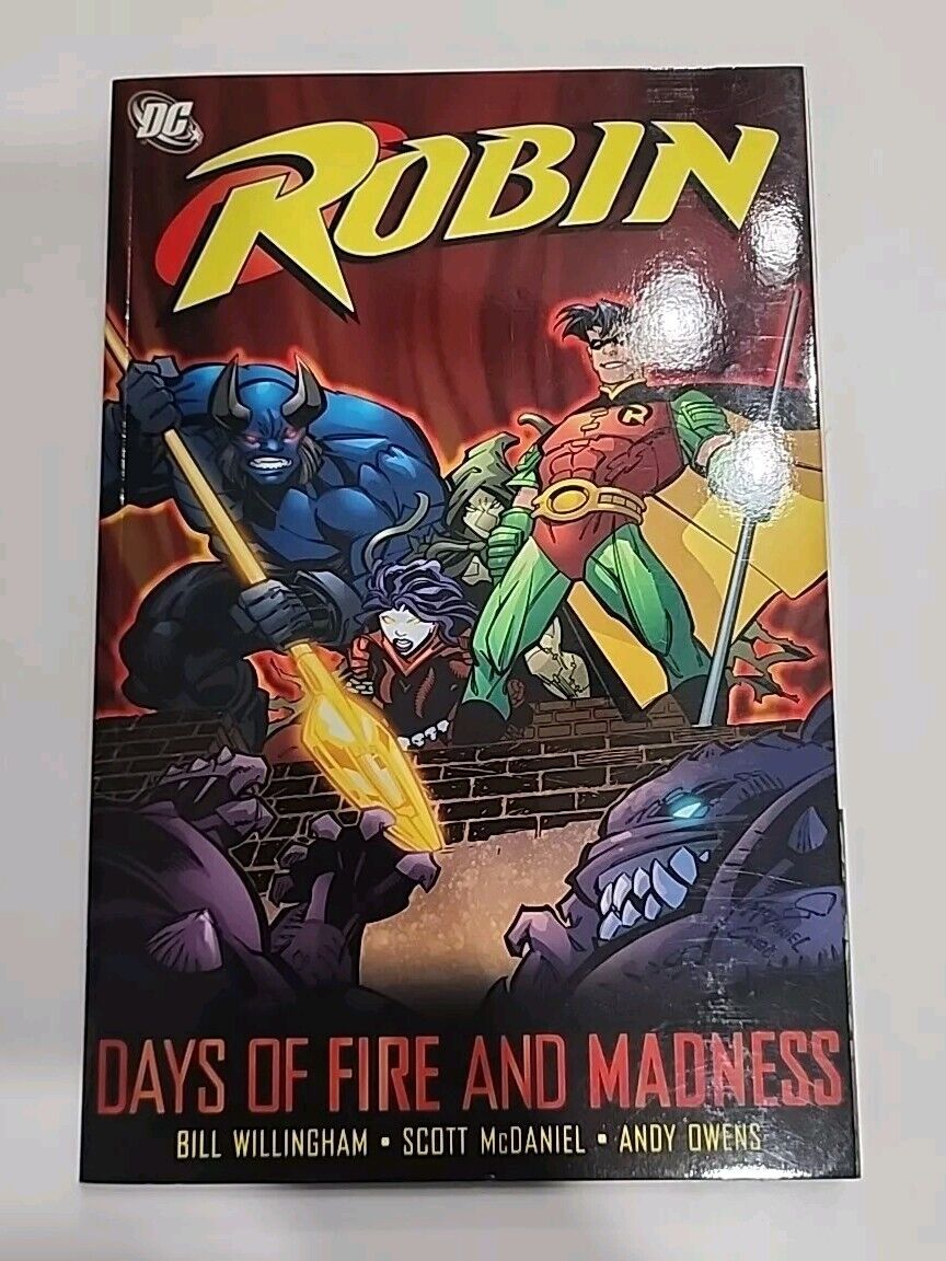Robin: Days of Fire and Madness TPB Willingham McDaniel (DC Comics)