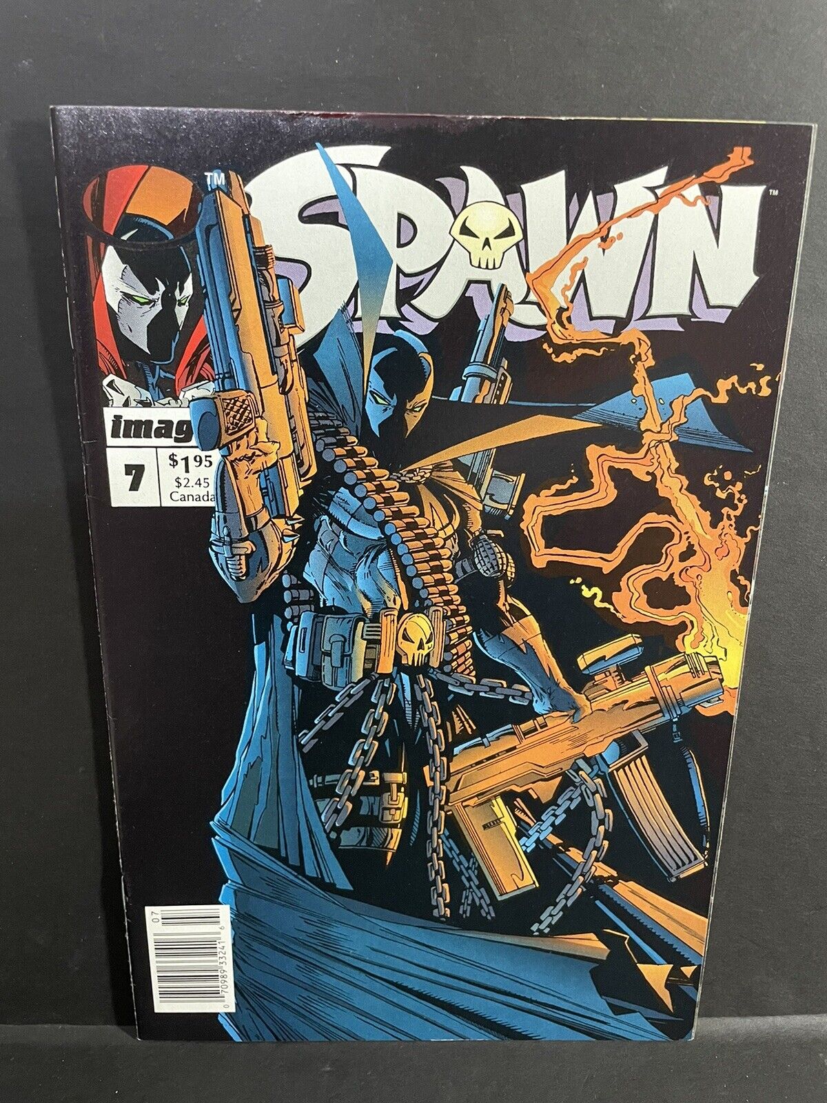 Spawn # 7, Newsstand (Image 1993)