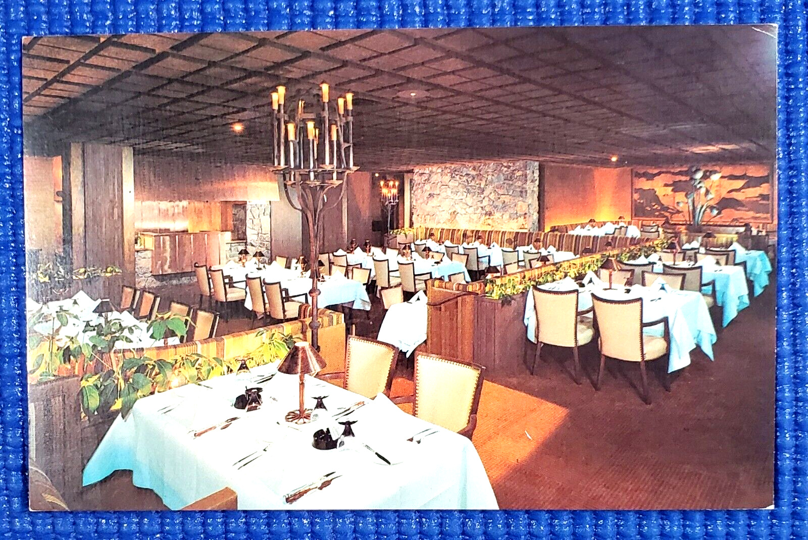 Vtg c1970\'s Canlis\' Restaurant at the Fairmont Hotel San Francisco CA Postcard