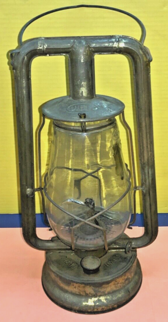 Vintage Dietz Fitzall Hy-Lo 6H Lantern LOC-NOB - Clear - AS IS - NOT TESTED