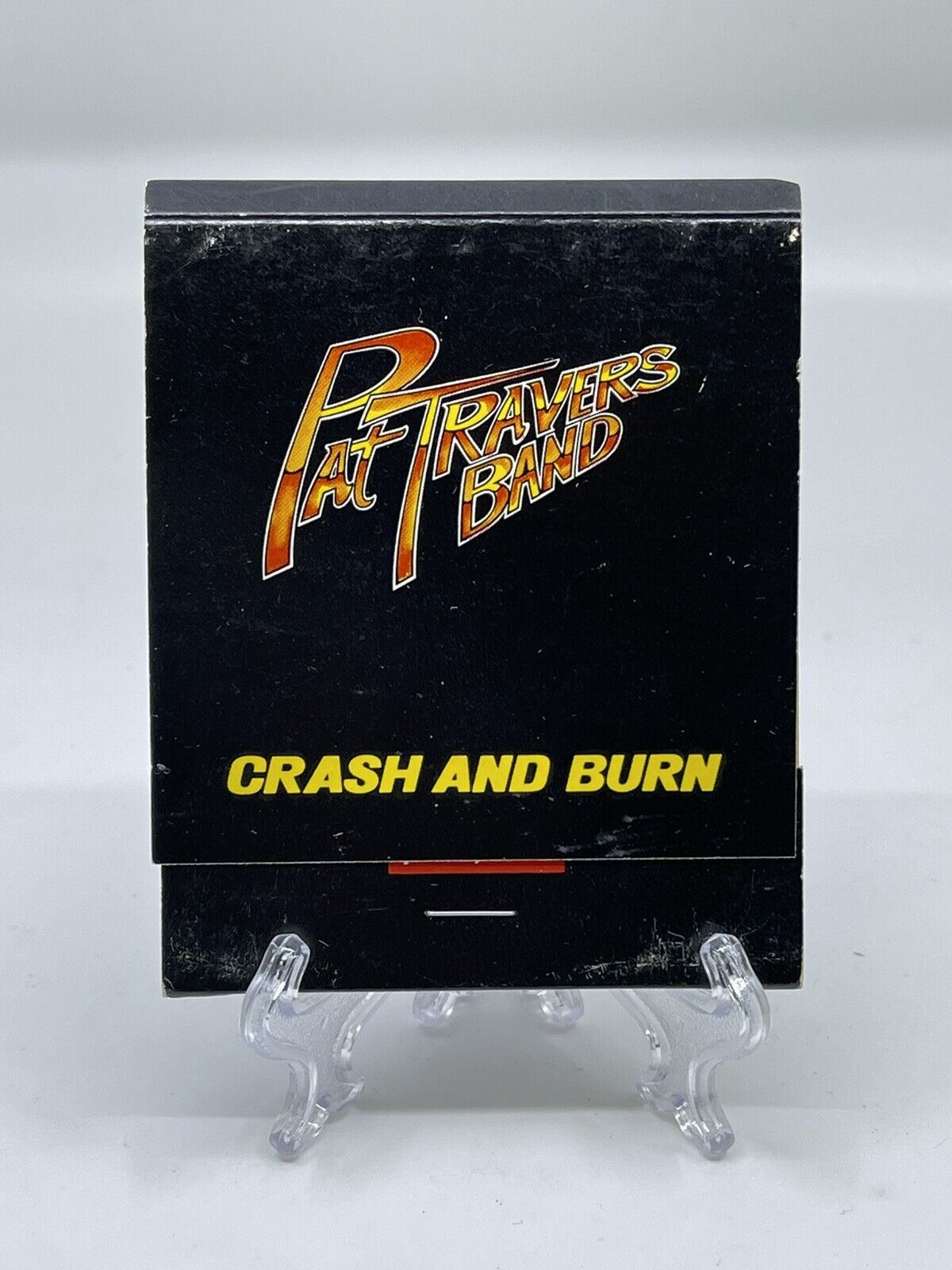 Jumbo Promotional Matchbook Pat Travers Band Crash And Burn Polydor Records￼