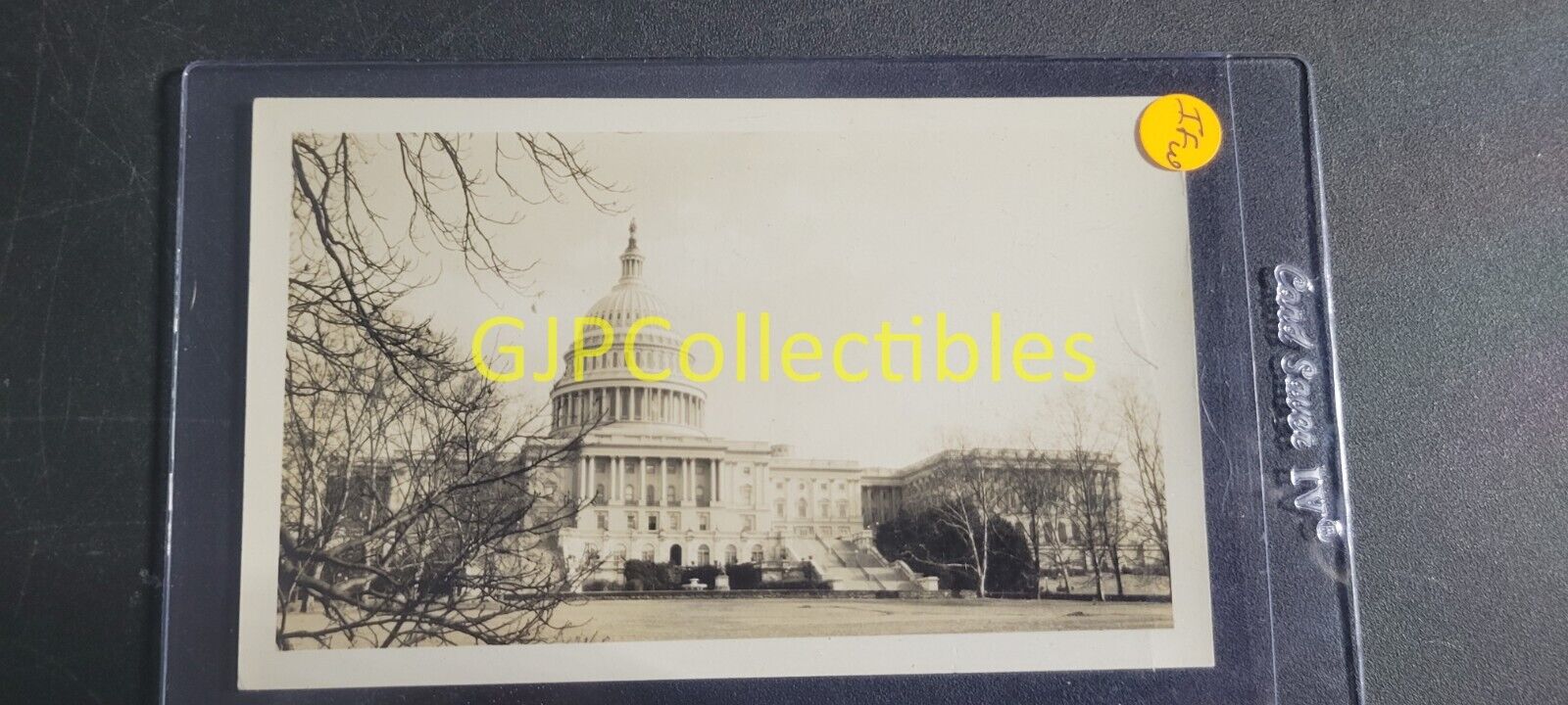 IFW VINTAGE PHOTOGRAPH Spencer Lionel Adams US CAPITOL