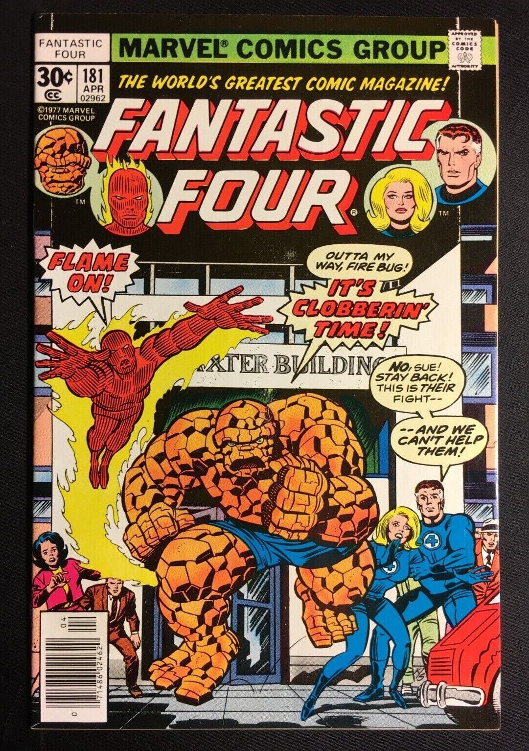 FANTASTIC FOUR 181 JACK KIRBY AGATHA HARKNESS V 1 THE THING TIGRA DOCTOR DOOM