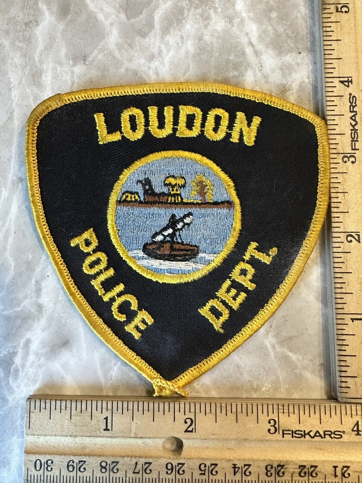 Loudon County Tennessee Police Department Patch Rare Vintage