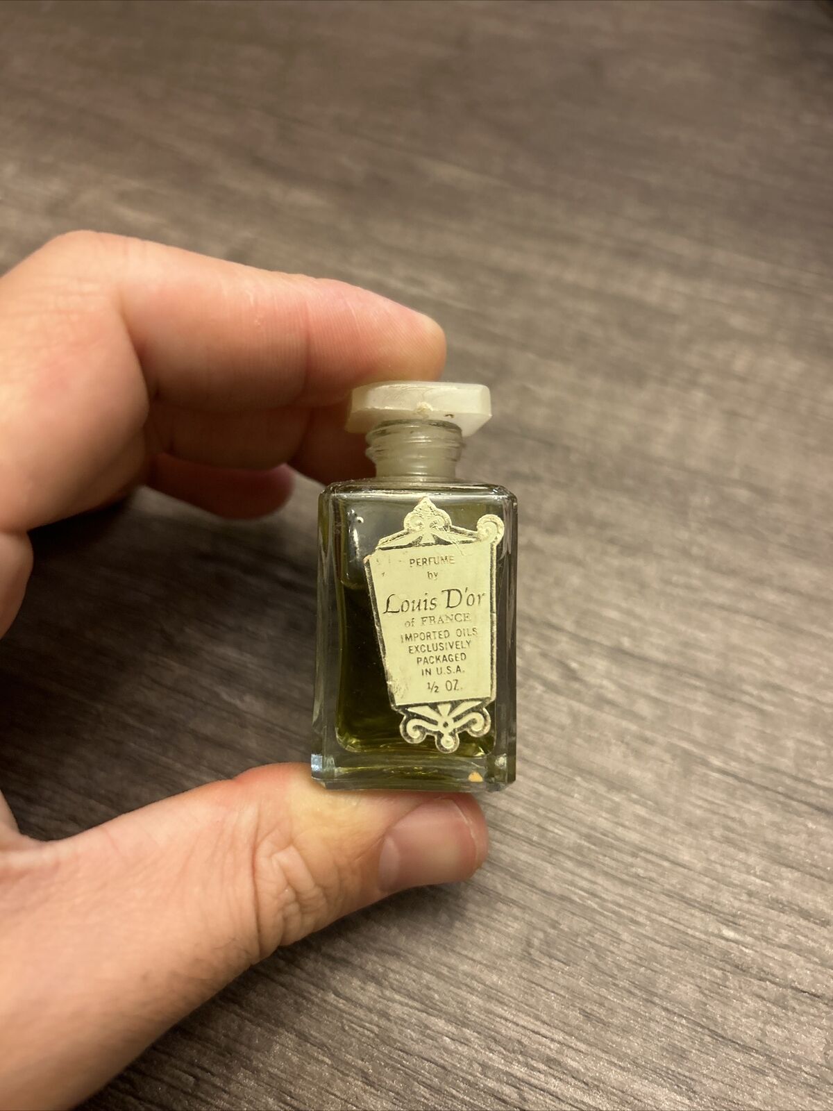 Vintage Louis D’or Perfume 1/2 Oz