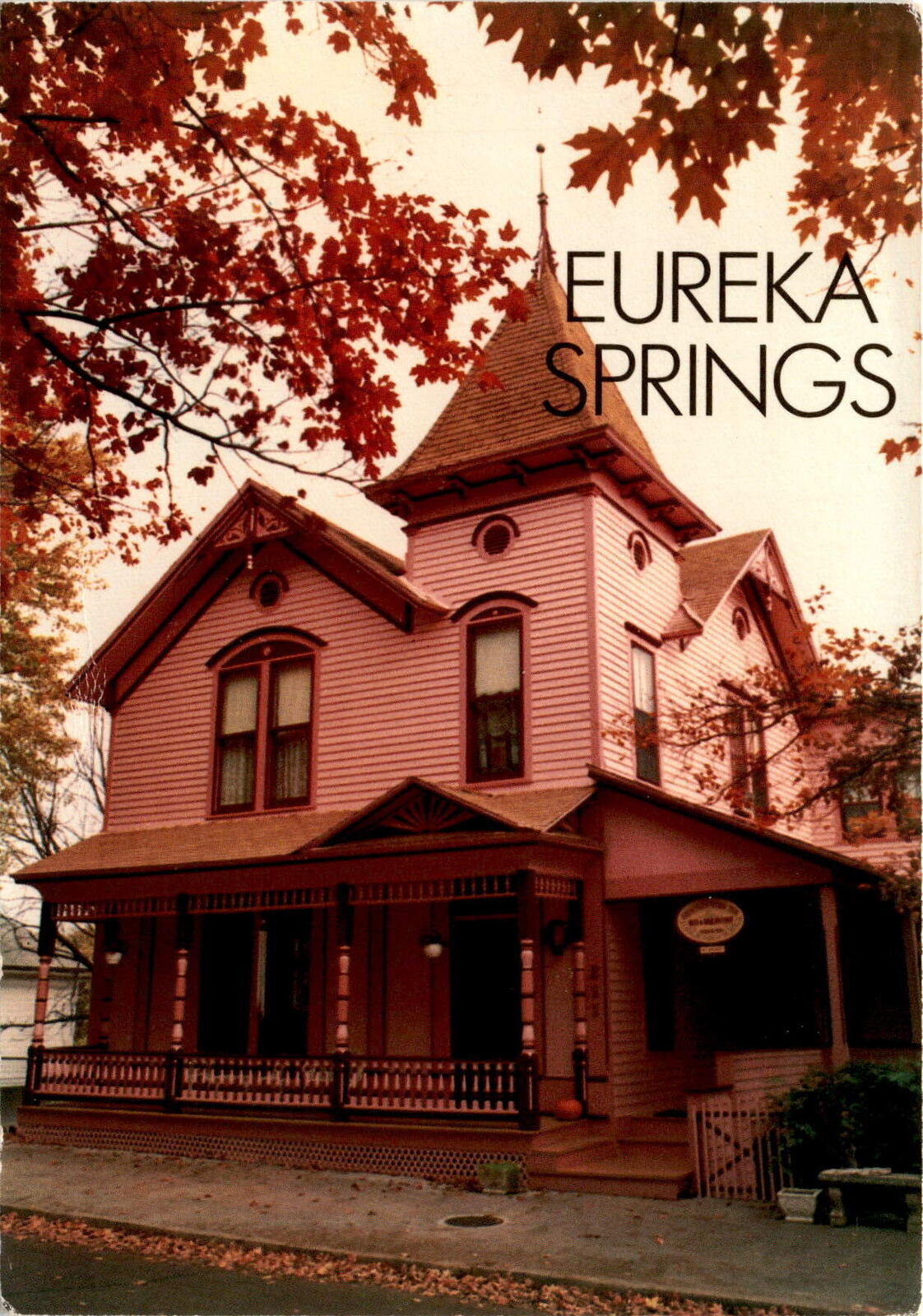 Crescent Cottage Inn, Eureka Springs, Arkansas, Powell Clayton Postcard