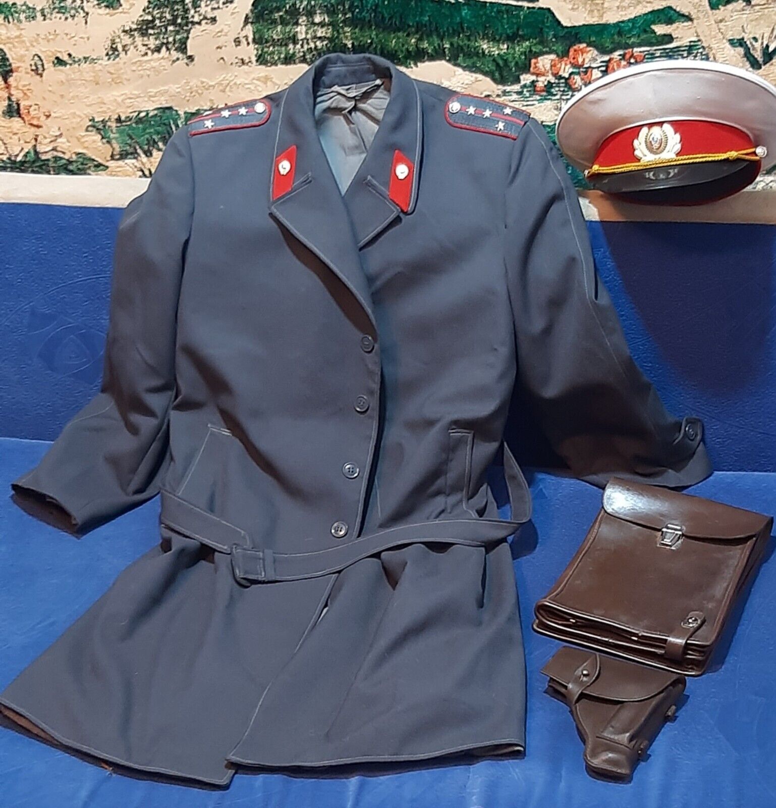 Soviet Vintage Uniform Policeman USSR/Captain.