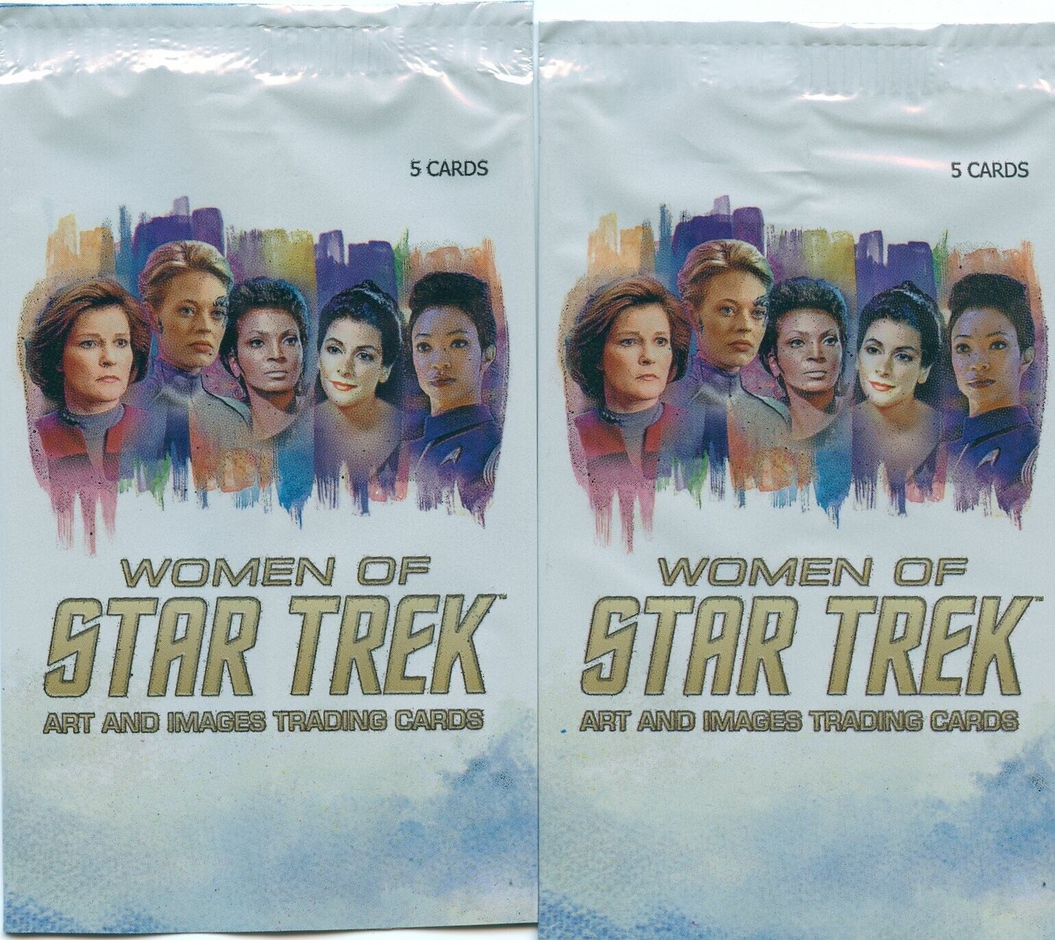 Rittenhouse Reward 250 wrappers Women of Star Trek Art & Images 500 Pts redeem