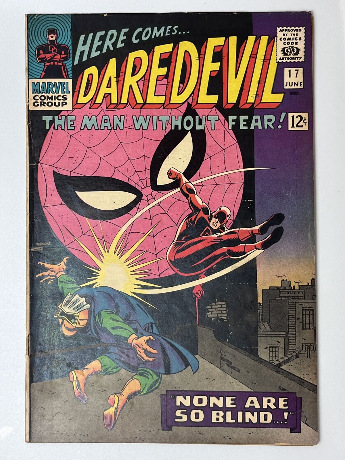 Daredevil #17 (1966) 2nd app. The Masked Marauder in 5.0 Very Good/Fine