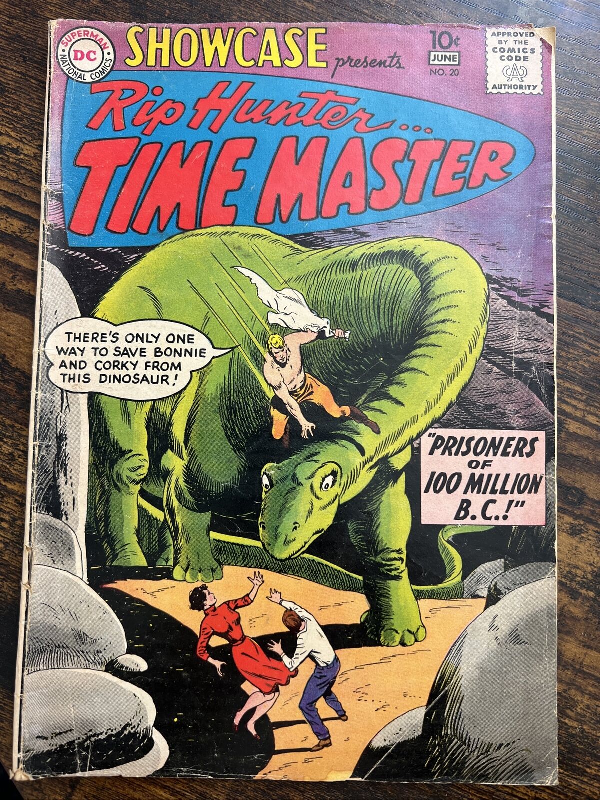 SHOWCASE PRESENTS # 20 DC COMICS 1959 RIP HUNTER TIME MASTER ORIGIN 1st APPEAR