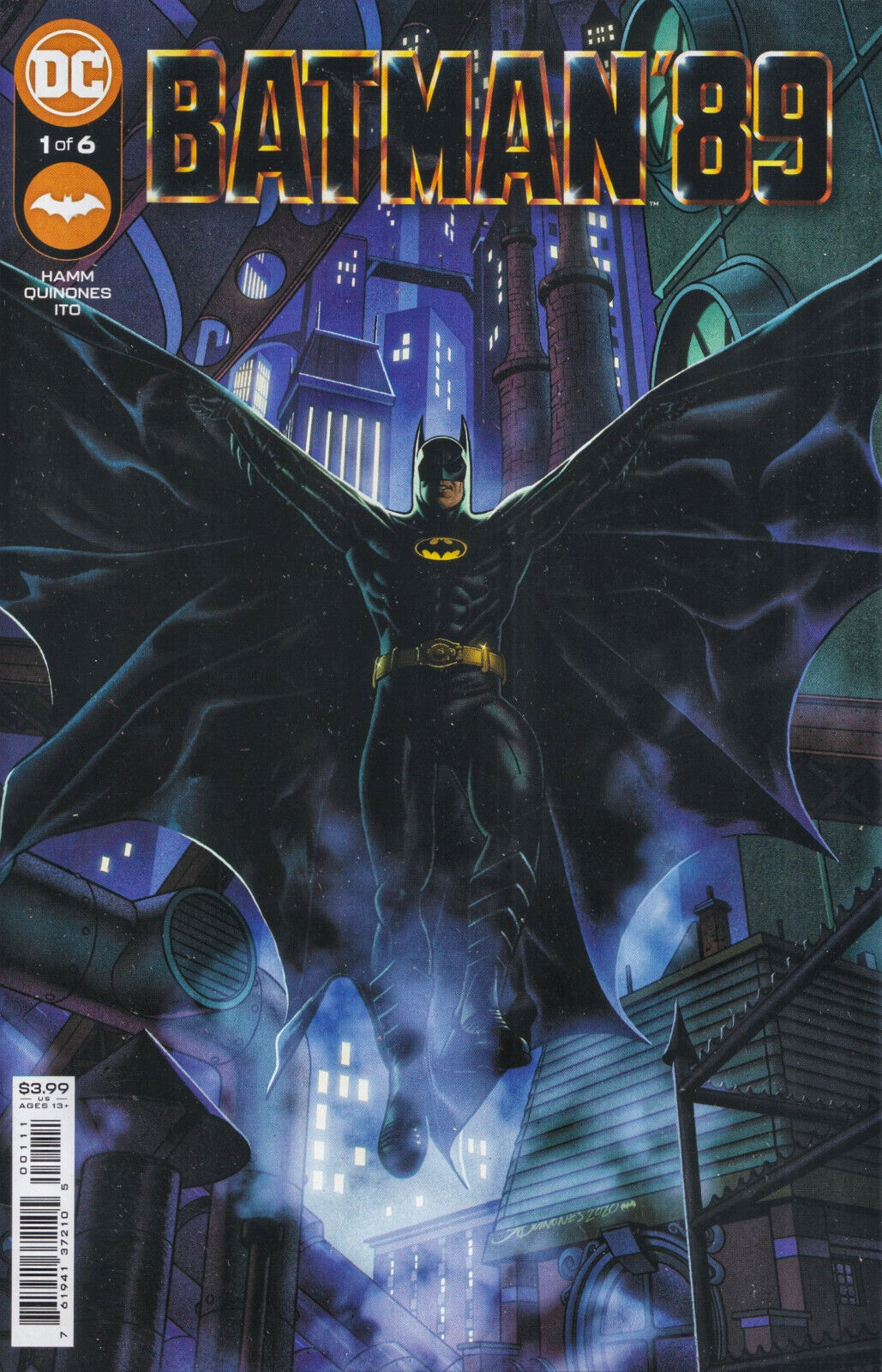 BATMAN '89 #1 (QUINONES MAIN COVER)(2021) COMIC BOOK ~ DC Comics ~ NM