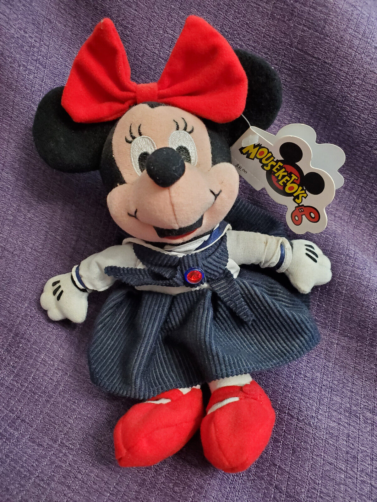 Minnie Mouse July Ruby Birthstone
