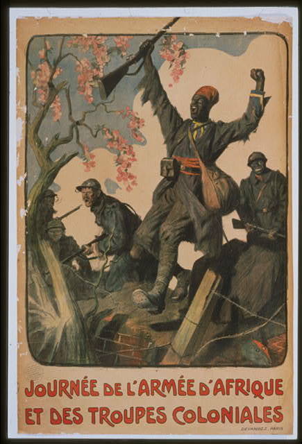 Journée de l'armée d'Afrique et des troupes coloniales,World War I,WWI,1917 1