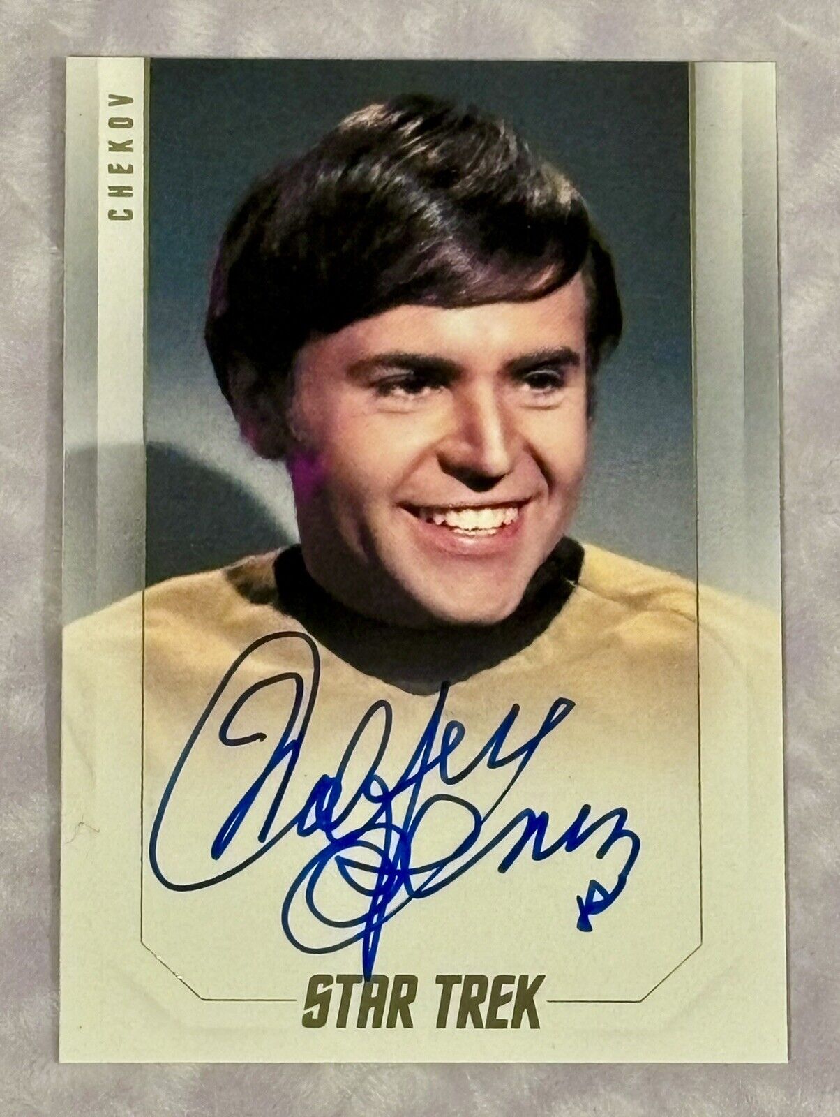 2013 Rittenhouse Star Trek Walter Koenig Chekov Autograph Card