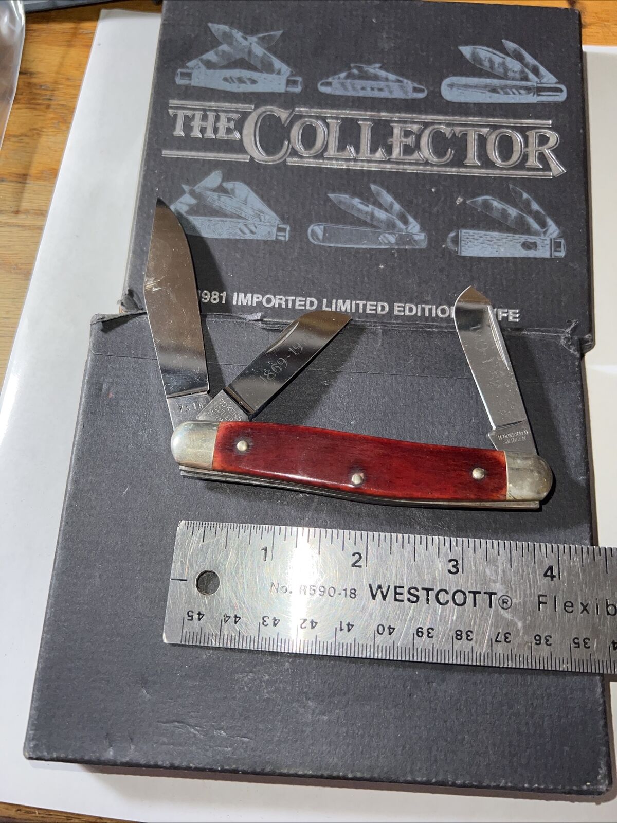 COOL BEANS The Collector Boker 1981 Imported Limited Edition Knife K-73