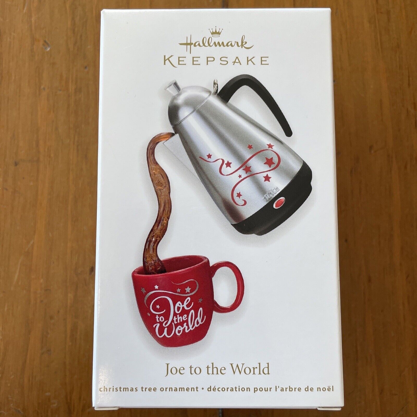 Hallmark Keepsake Ornament Joe To The World Coffee Cup Mug Christmas Holiday