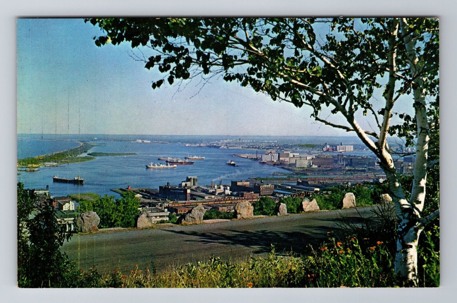 Duluth MN-Minnesota, Duluth Superior Harbor, Antique, Vintage Postcard