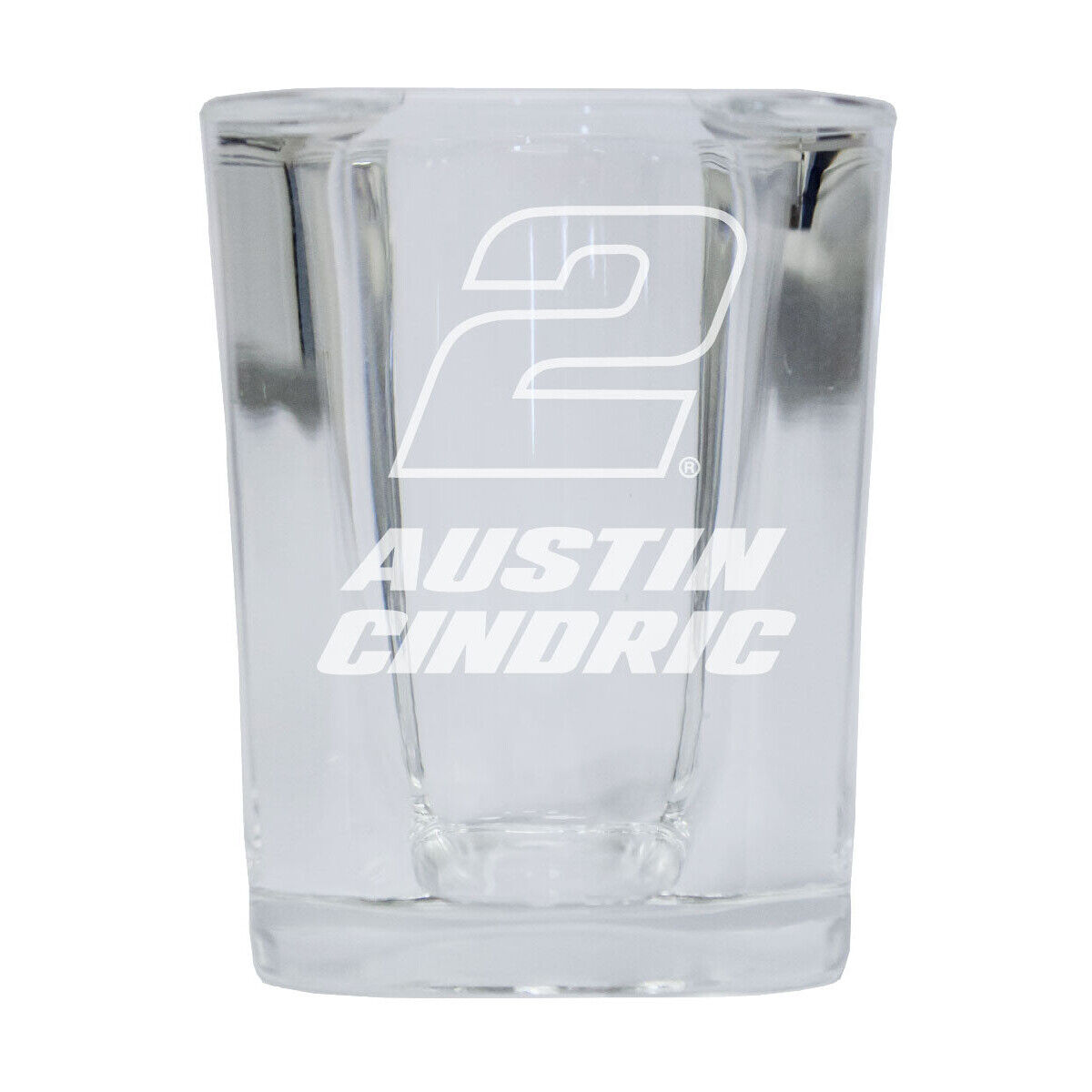 2 Austin Cindric Officially Licensed Square Shot Glass