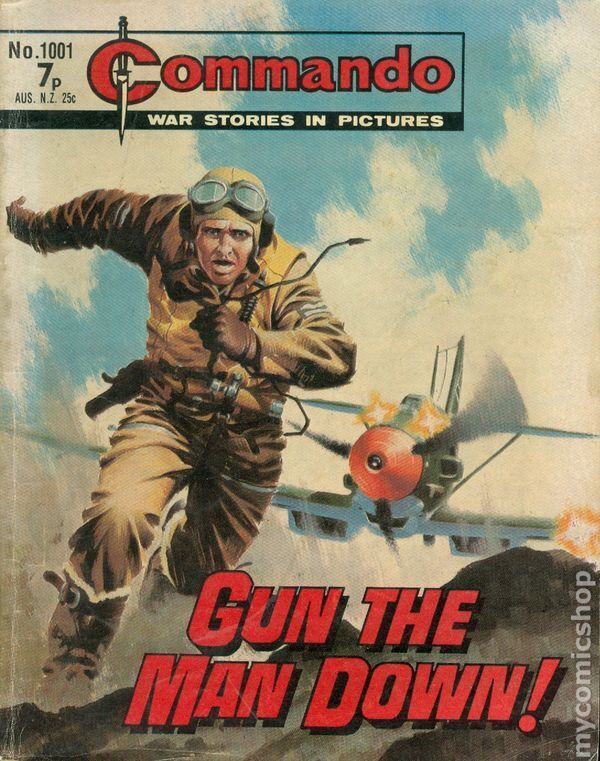 Commando War Stories in Pictures #1001 VG 1976 Stock Image Low Grade